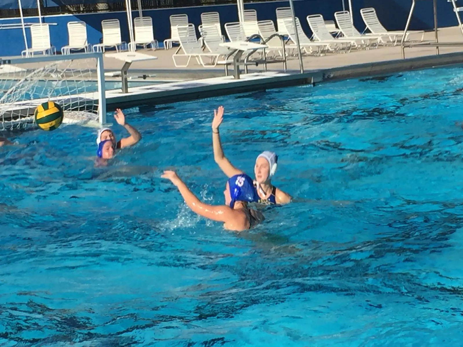 A full game in the water at NE Pool, March 2016