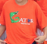 Gator Water Polo Orange Shirt