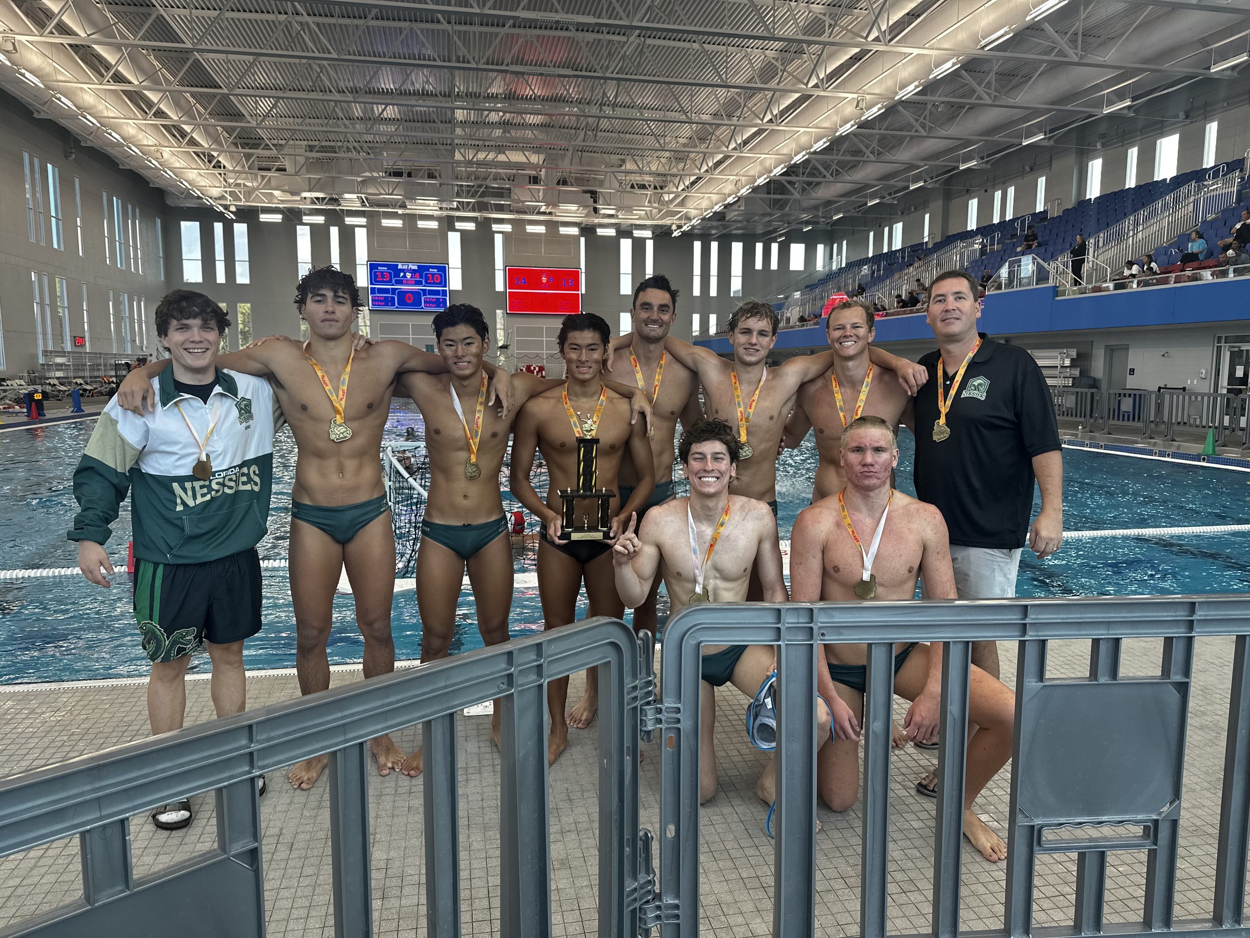 In Ocala Fast, the Florida Nessies take 1st place at the November Blast Tournament Florida Water Polo